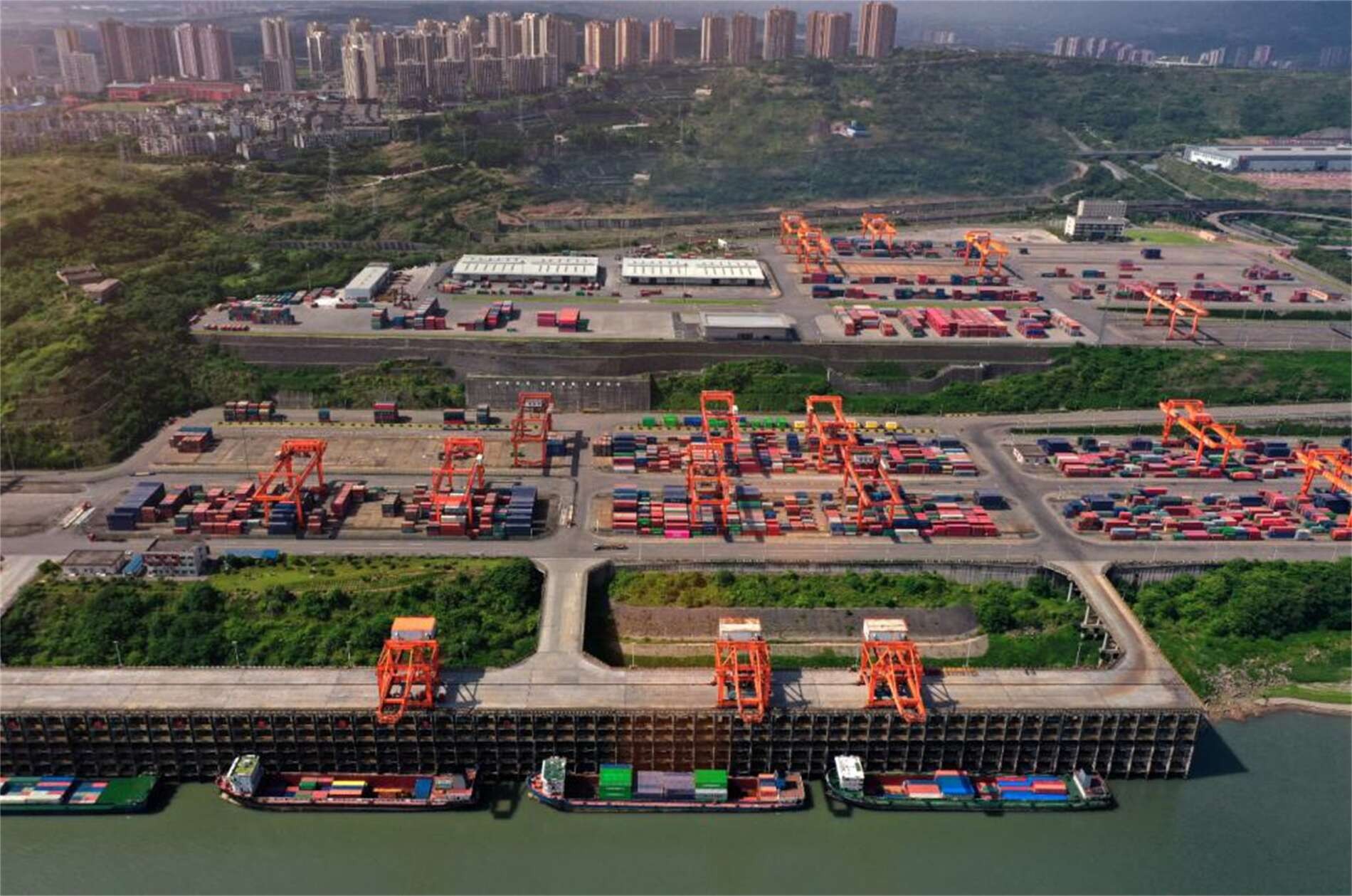 重庆港主城港区果园作业区工程勘察设计