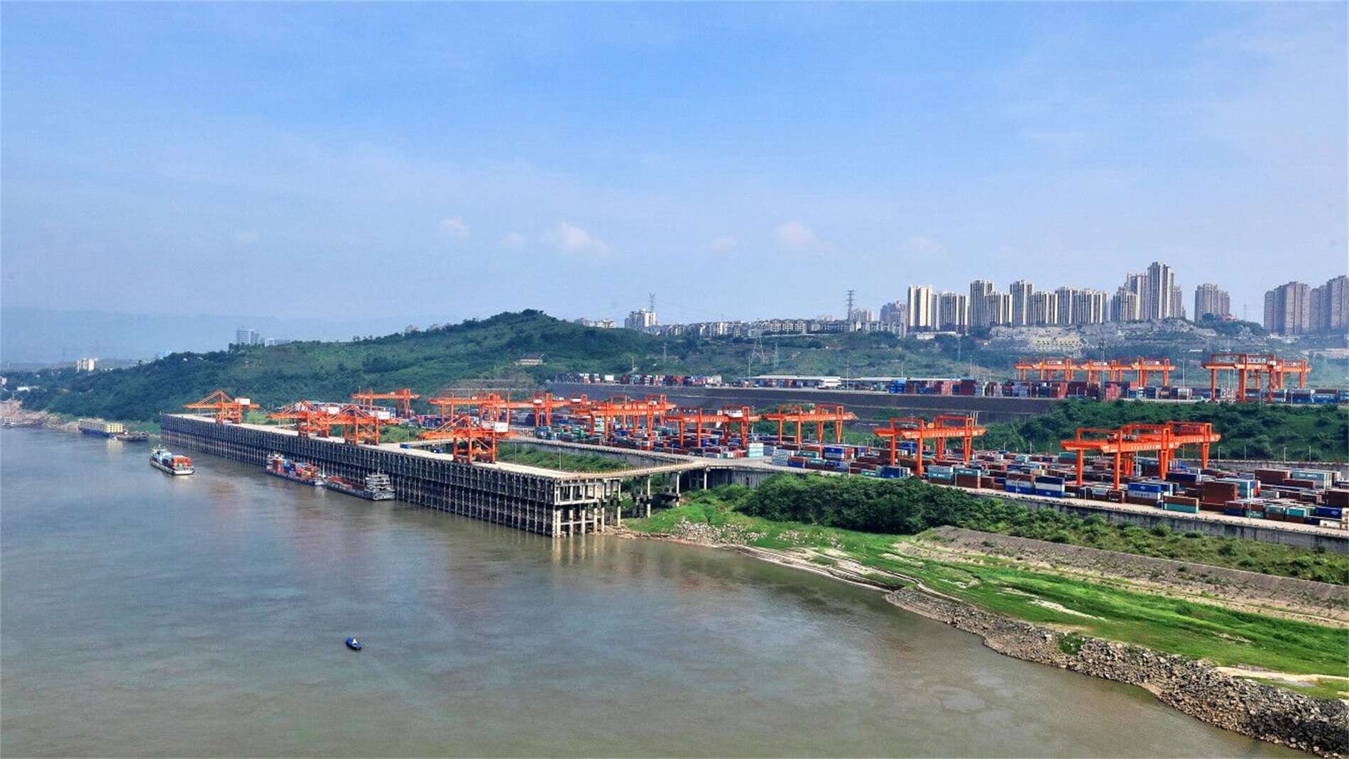 重庆港主城港区果园作业区工程勘察设计