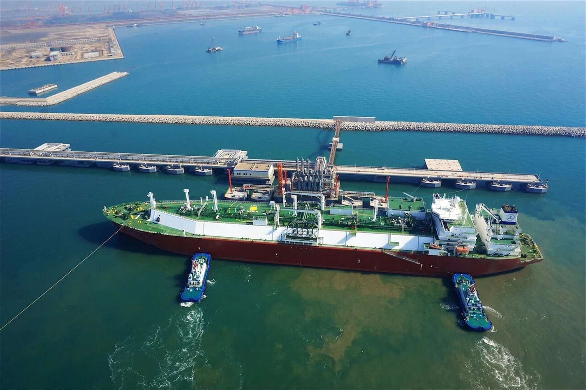 山东液化天然气（LNG）项目码头及陆域形成工程设计采购施工（EPC）总承包