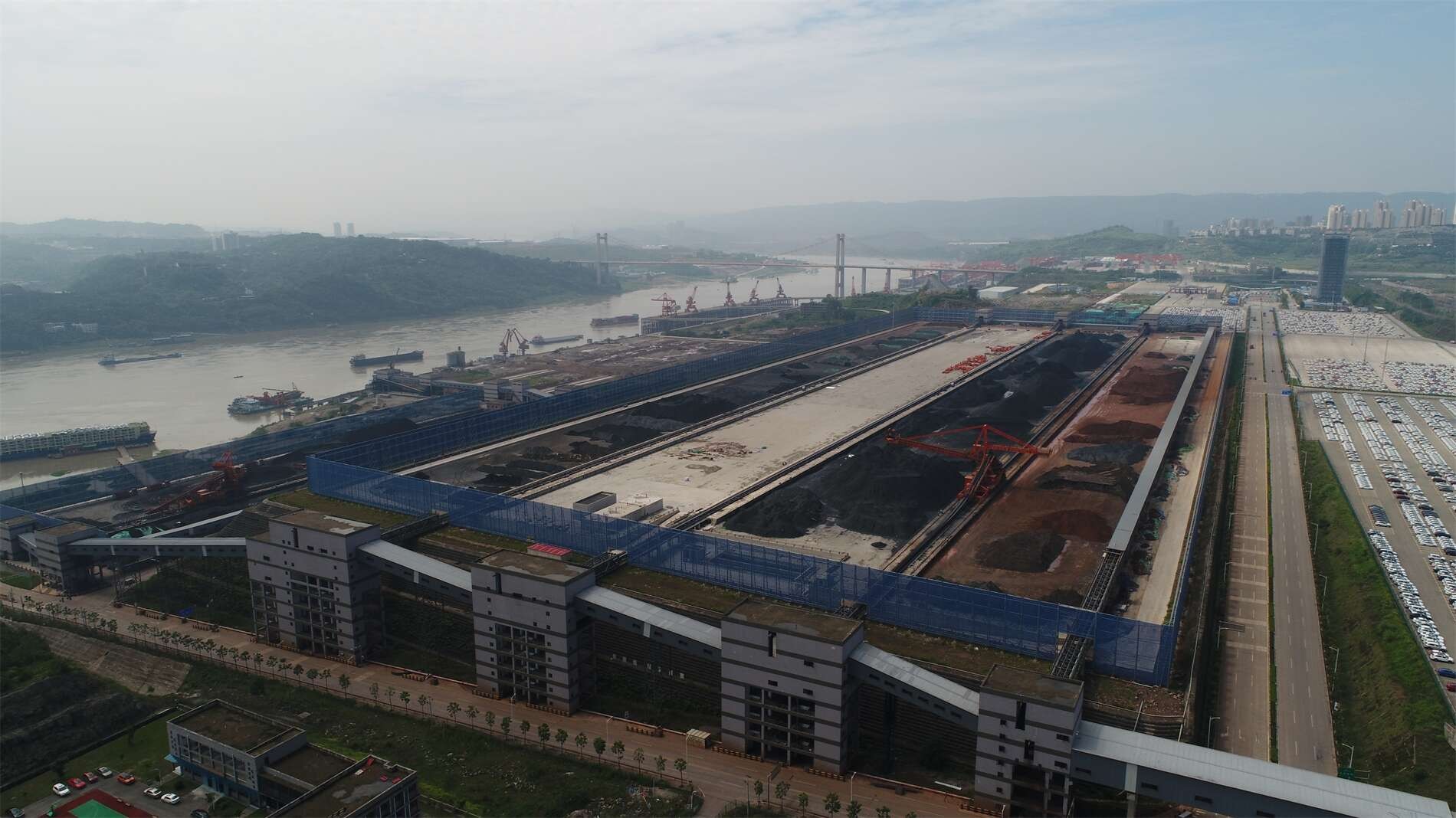 重庆港主城港区果园作业区二期扩建散货工艺项目设计采购施工（EPC）总承包