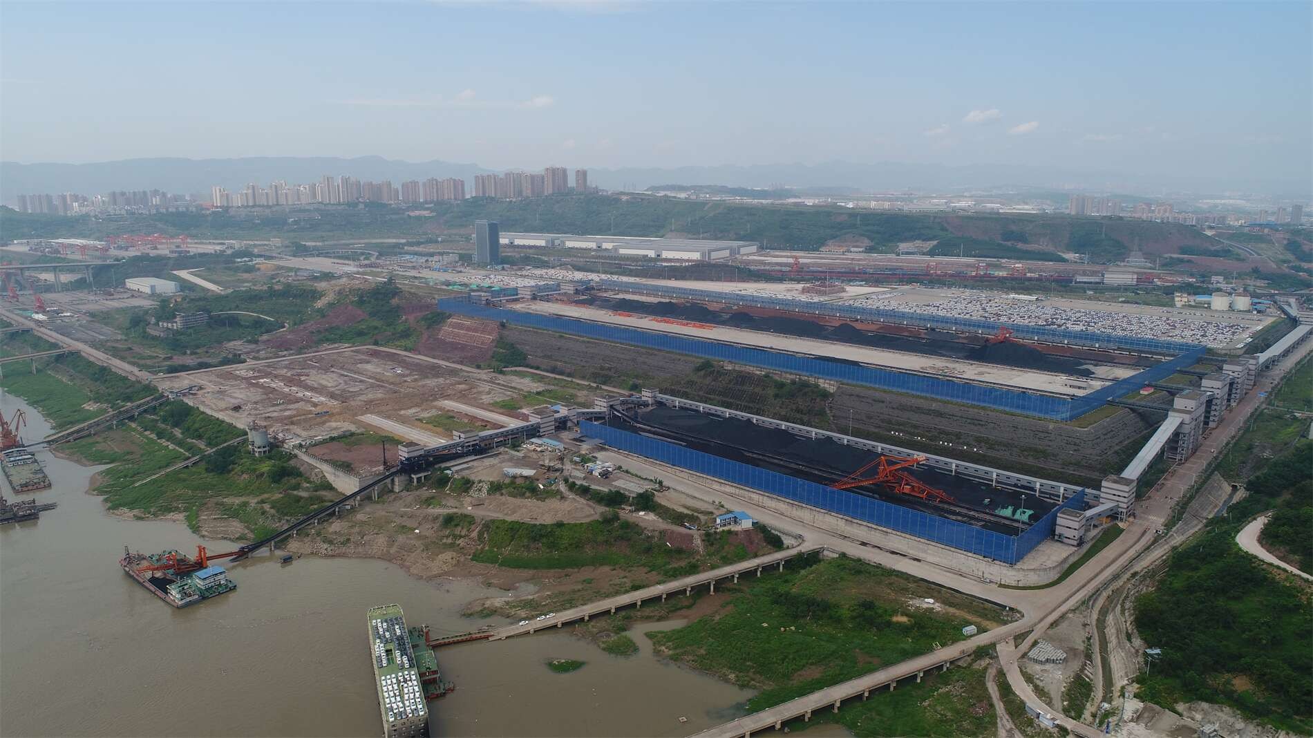 重庆港主城港区果园作业区二期扩建散货工艺项目设计采购施工（EPC）总承包